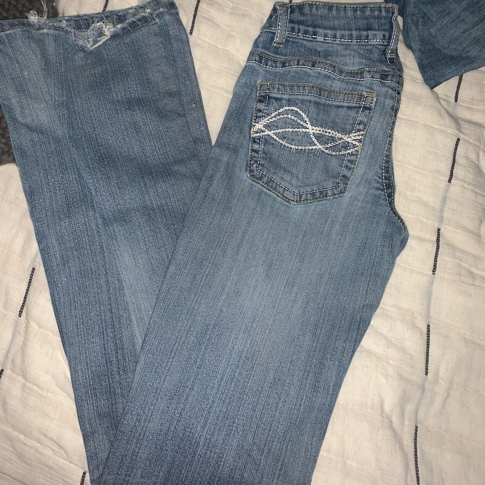 Boot cut jeans